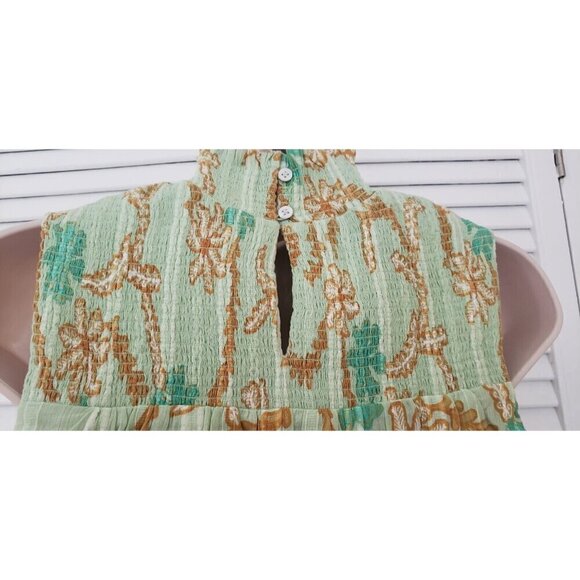 NWT JOIE MIKA PASTEL GREEN SLEEVELESS HIGH NECK TOP - Picture 7 of 10